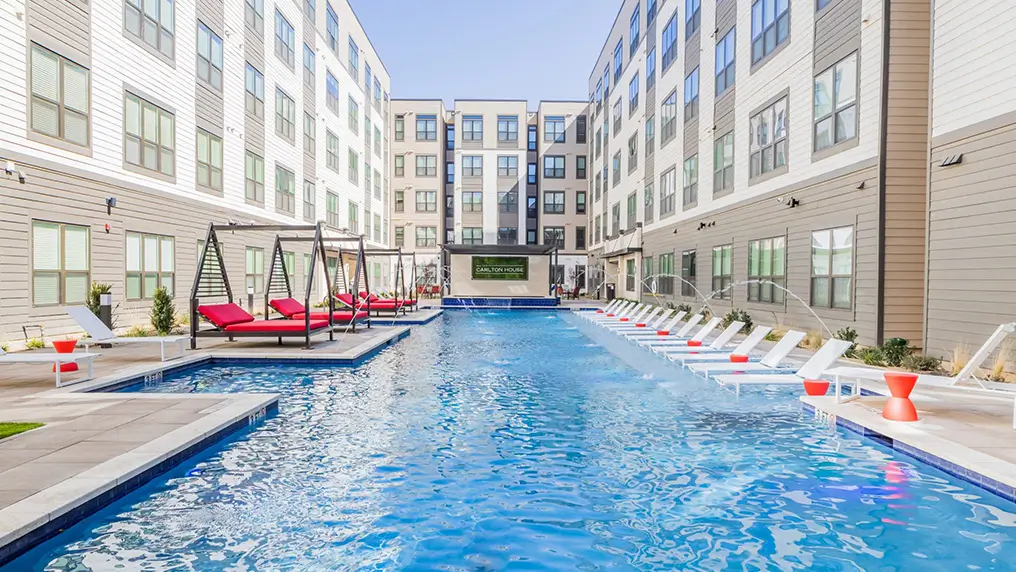 Resort style pool