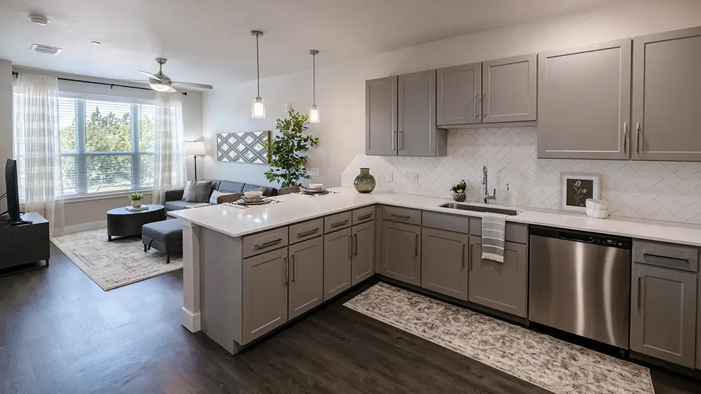Apartment featuring an open floorplan